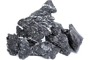 FISCAPE 6 PCS 2-10'' Natural Seiryu Stones for Aquariums, 2 PCS 2" & 1 PCS 4" & 1 PCS 6" & 1 PCS 8" & 1 PCS 10" Seiryu Rocks for Aquascaping