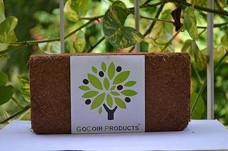 GoCoir Products Cocopeat Agropeat 650 GMS Salt Removed Quality - Best Potting Soil Mix with Added Nutrients