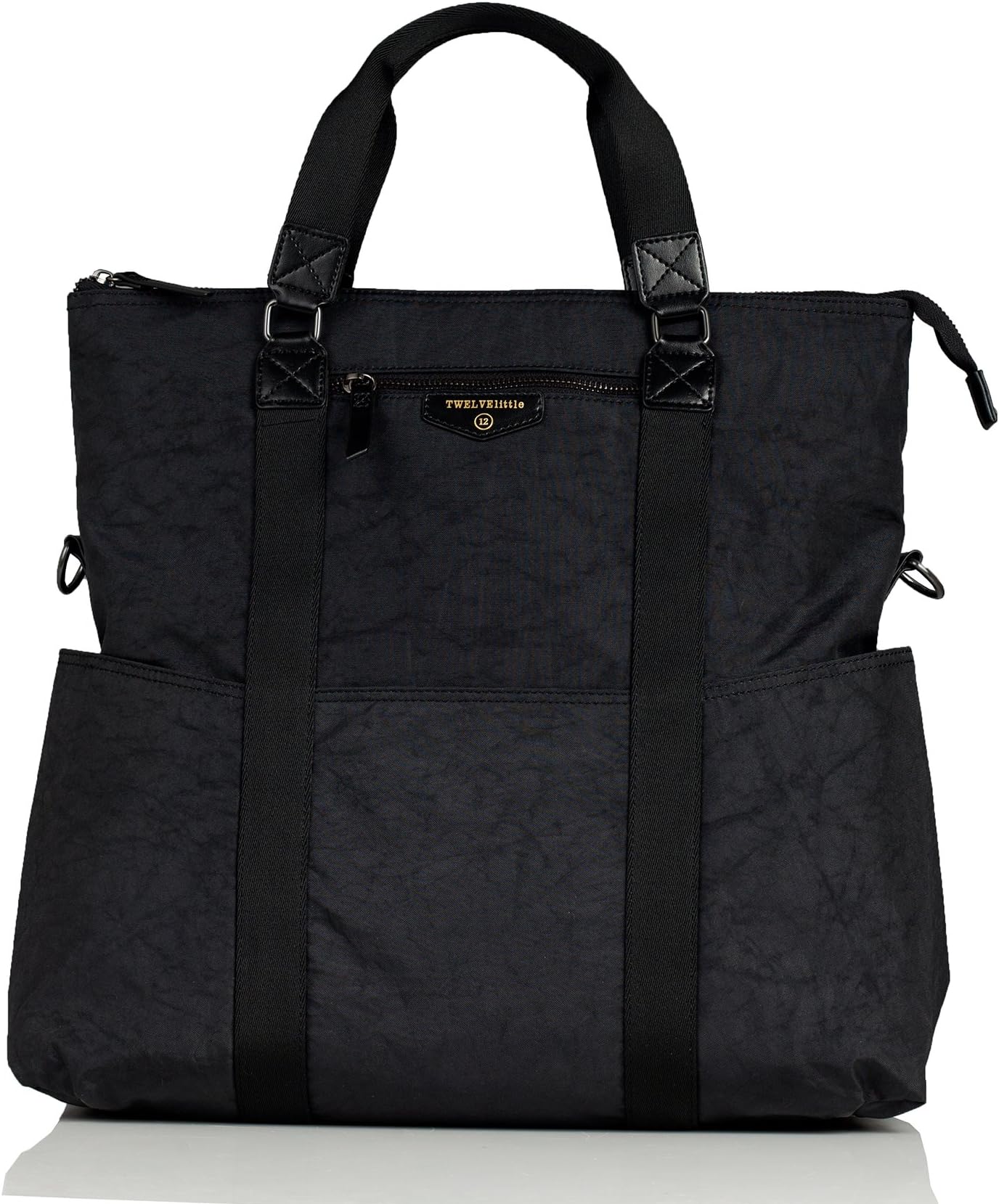 TWELVElittle Unisex 3-in-1 Convertible Foldover Diaper Bag Tote