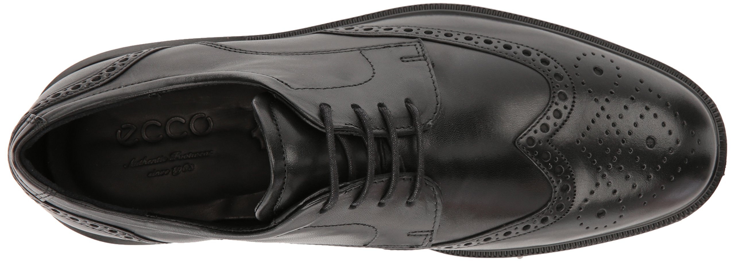 ECCO Lisbon, Brogues Men's, Black, 9.5 UK