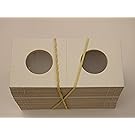 100 2x2 Cardboard Coin Holders QUARTERS by coin flips
