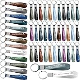 Unittype 200 Pcs Motivational Christian Bible Verse Keychains Inspirational Scripture Keyrings Bulk Religious Gift for Women Men Pastor Church Sunday School