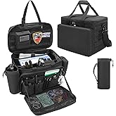 Trunab Patrol Bag Law Enforcement, Police Duty Bag, Car Front Seat Organizer Compatible with 15.6” Laptop, Multiple Compartme