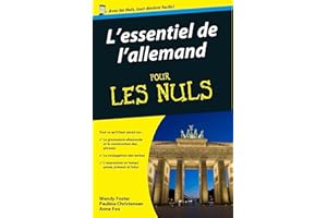 L'essentiel de l'Allemand pour les nuls (L'essentiel pour les nuls) (French Edition)
