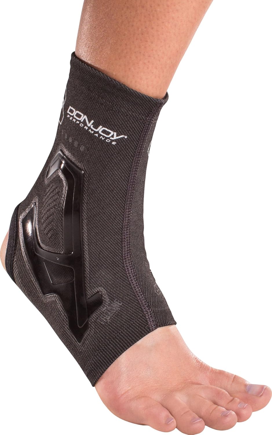 DonJoy Performance TRIZONE Compression: Ankle Support Brace, Black, Large : Sports & Outdoors