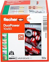 fischer DuoPower 10 x 50 Universal Plug 50 pcs view 2