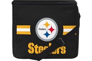 FOCO NFL Officially Licensed Primary Logo Team Stripe 6 or 12 Pack Soft Insulated Game Day Football Lunch Tote Cooler