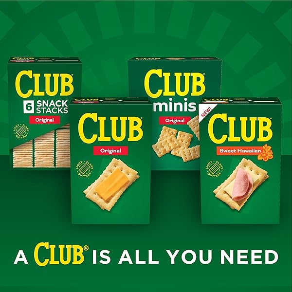 CLUB CRACKERS, LUNCH SNACKS, SNACK CRACKERS, MULTIGRAIN, 12.7OZ BOX (1 BOX)