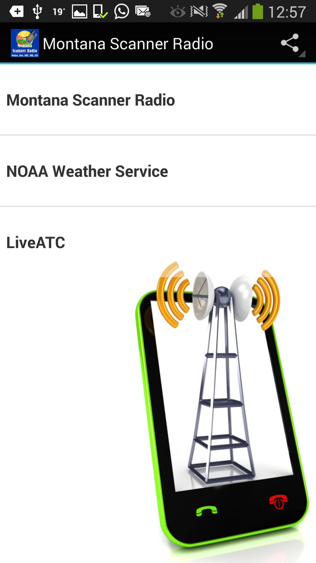 Montana Scanner Radio - Police, Fire, EMT, EMS, ATC - Thumbnail 2