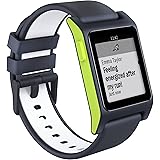 Pebble Smartwatch for - Charcoal/Lime