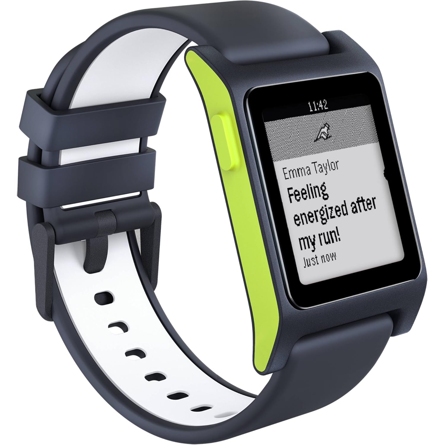 Pebble Smartwatch for - Charcoal/Lime