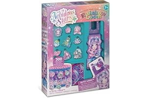 Nebulous Stars Rainbow Loom - Auto Loom Charm Set – DIY Bracelets Kit – Includes 300 Elastics & 9 Unique Charms – Ages 7+
