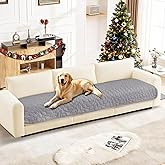 CYCMACO Waterproof Couch Covers for Pets, Waterproof Dog Bed Cover, Anti-Slip Soft Dog Blankets, Couch Cover for Dogs Washable, Pet Blanket for Puppy Large Dogs Cat (30x70 Inch, Light Grey)