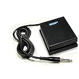 HQRP Foot Switch сompatible with Alesis SR-16 SR-18 Roland CR-1000 Drum Machine DP-2 Damper Sustain Pedal