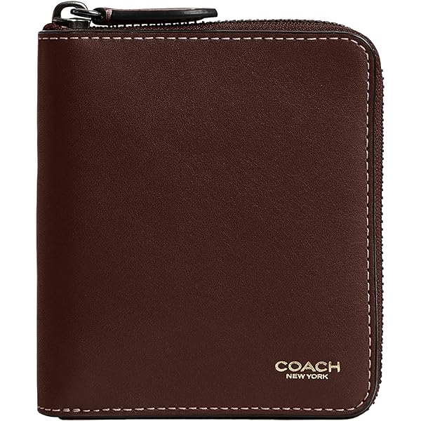 Amazon.com: Coach Zip Around Coin Wallet : Clothing, Shoes & Jewelry