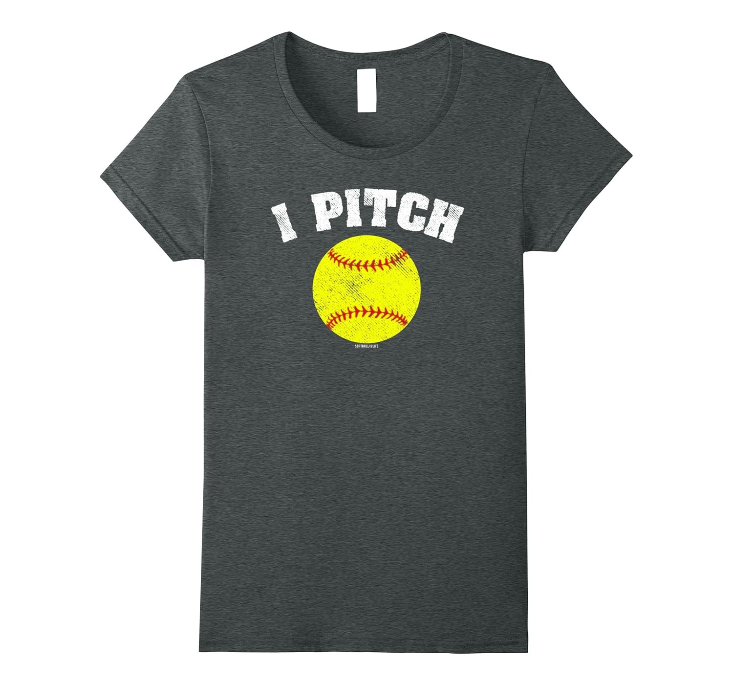 I Pitch Softball Pitcher T Shirt