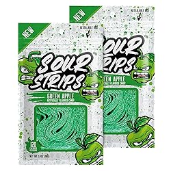 SOUR STRIPS Apple Flavored Sour Candy