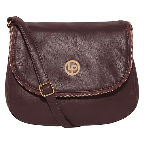 Lino Perros Womens Sling Bag (Brown)