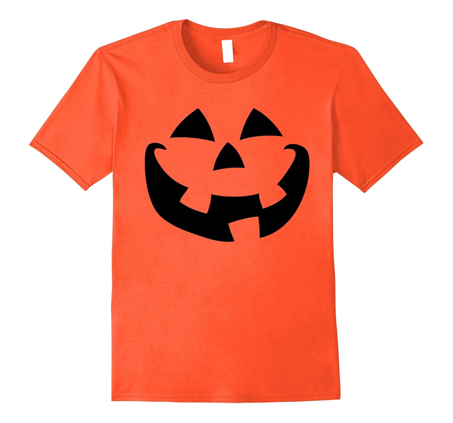 Jack O' Lantern Pumpkin Face Halloween Costume Youth T Shirt-FL