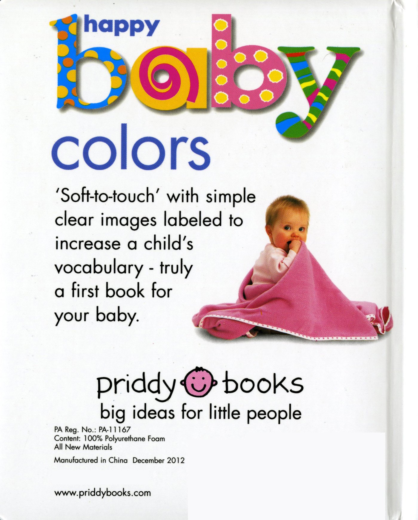 baby colors book