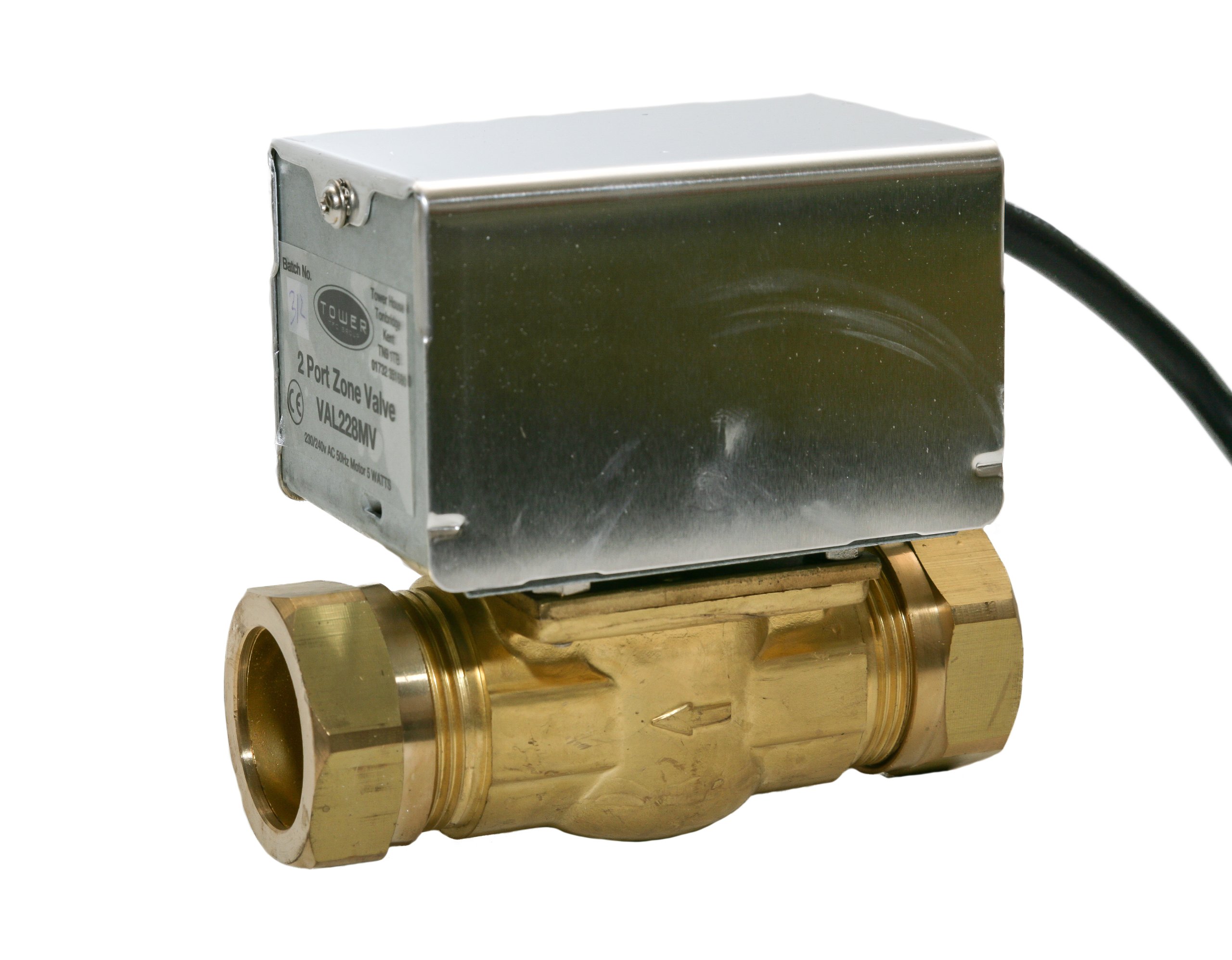 Tower Flue Components VAL228MV 2 Port Zone Valve