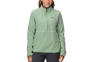 MARMOT Women's Rocklin 1/2 Zip Jacket - Classic, Warm, Lightweight 100-Weight Fleece Layer