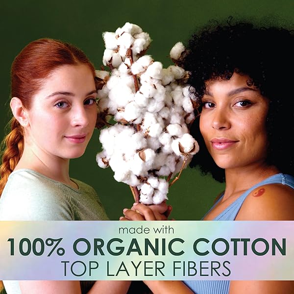 L. ULTRA THIN LINERS FOR WOMEN, REGULAR COVERAGE, ORGANIC COTTON TOP LAYER, UNSCENTED PANTILINERS, 100 COUNT