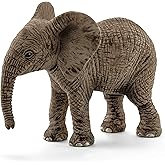 Schleich Wild Life, Animal Figurine, Animal Toys for Boys and Girls 3-8 Years Old, African Elephant Calf