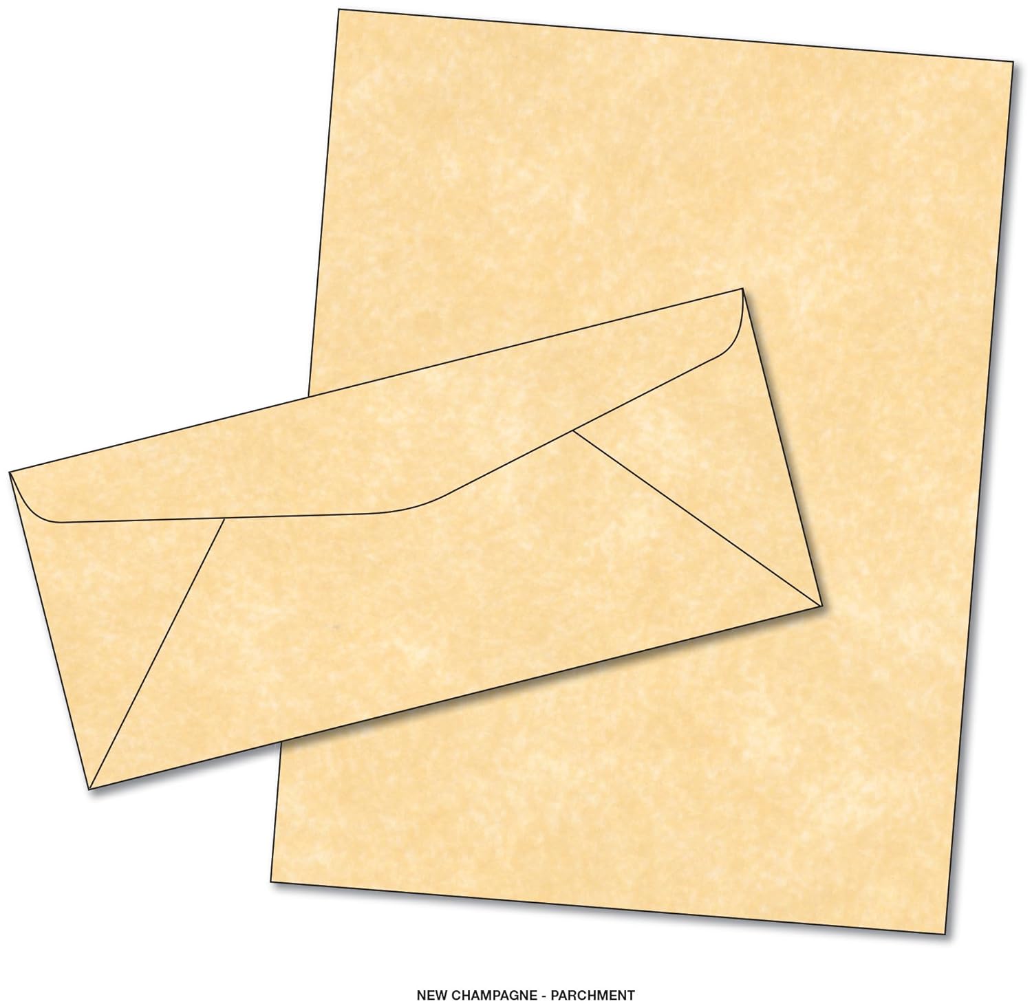 Parchment Matching Paper & Envelopes Color New