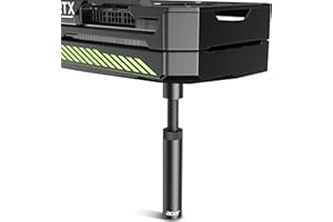 GPU Support Bracket, acer GPU Sag Bracket, Graphics Card GPU Stand with Magnet & Non-Slip Base, Video Card Holder (L, 70-120m