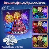 FITMITE Lights & Sound Pop Up Birthday Card with Envelope view 3