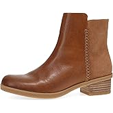 Dansko Women’s Ankle Boots Denay Waterproof Booties with Multi Leathers for a Sleek, Stylish Look and All-Day Arch Support