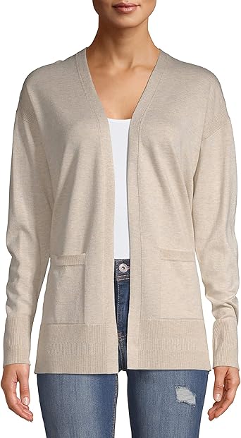 oatmeal heather cardigan