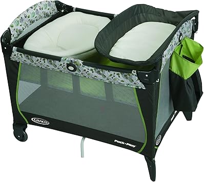 graco playard with newborn napper station