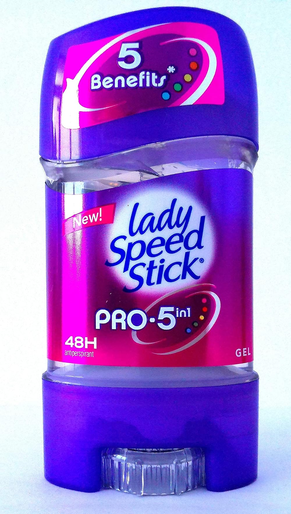 Lady Speed Stick Gel Pro 5 in 1 Antiperspirant Deodorant Gel 48H Pack of 3