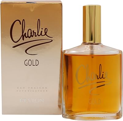 Revlon Charlie Gold Eau de Toilette Spray for Women 3.4 oz