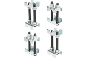 bylikeho 4PCS Coil Spring Spacer,Coil Spring Compressor,Automotive Tool Coil Spring Compressor Tool,Car Accessories 2-Way Adj