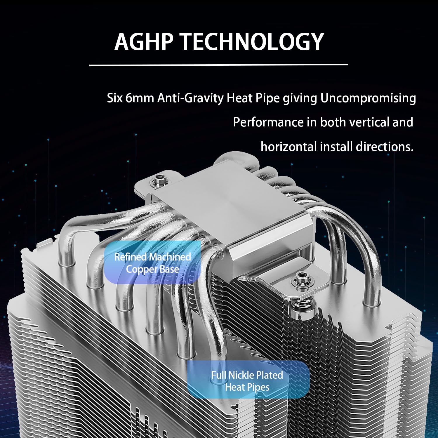 Thermalright Peerless Assassin 120 CPU Air Cooler, 6 Heat Pipes, Dual 120mm TL-C12 PWM Fan, Aluminium Heatsink Cover, AGHP Technology, for AMD AM4/AM5 Intel LGA 1700/1851/115X/1200/2011/2066 (PA120)