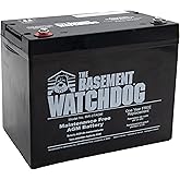 The Basement Watchdog Maintenance Free (AGM) Standby Battery for Backup Sump Pumps (BW-27AGM)