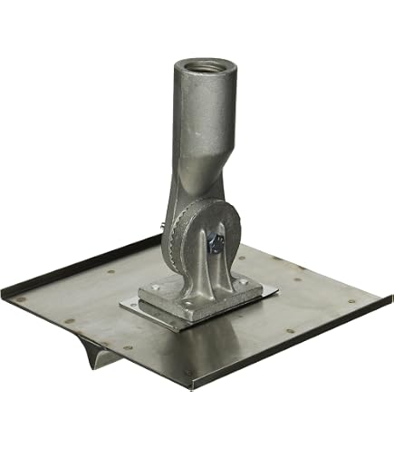 Kraft Tool CC030 10x10 Stainless Steel Walking Seamer/Groover - 1/2R 3/4D With Threaded Handle