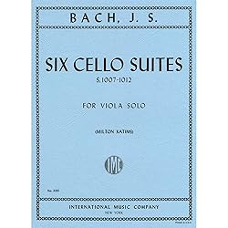 Bach, J.S. - 6 Cello Suites, BWV 1007-1012 - Viola