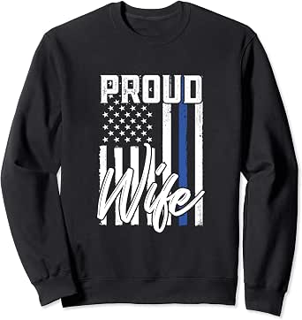 thin blue line sweatshirt amazon