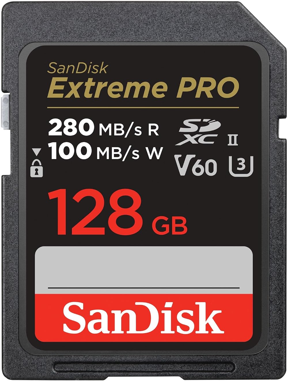 SanDisk 128GB Extreme PRO SDXC Card UHS-II V60 U3 280MB/s 6K/4K