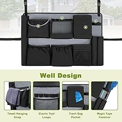 HODRANT 32-55 Gallon Trash Can Caddy Bag, Garbage