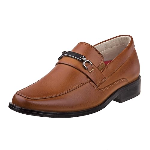 boys slip on dress shoes