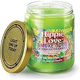 Smoke Odor Exterminator 13oz Jar Candle, Hippie Love