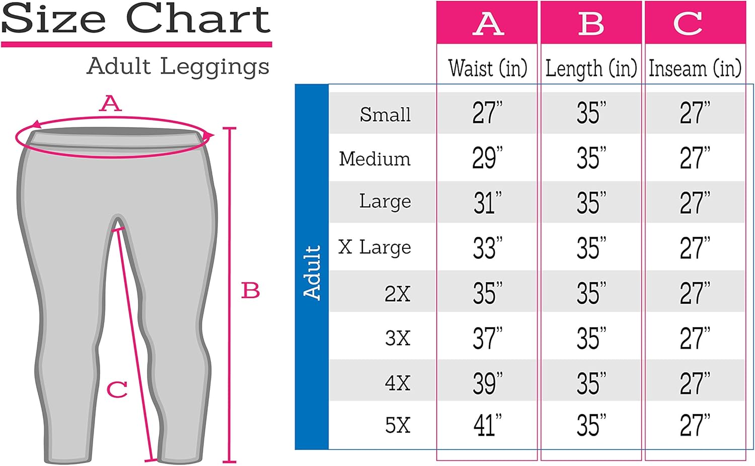 Stretch is Comfort Cotton Girl's and Women's Footless Leggings Made in The USA: Clothing