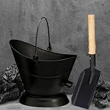 Trendi Heavy Duty Metal Fireside 41cm Large Waterloo Coal Bucket Hod Storage view 5