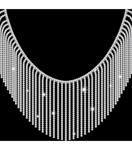 Amazon.com: Rhinestone Fringe Trim Rhinestones Tassel Chain