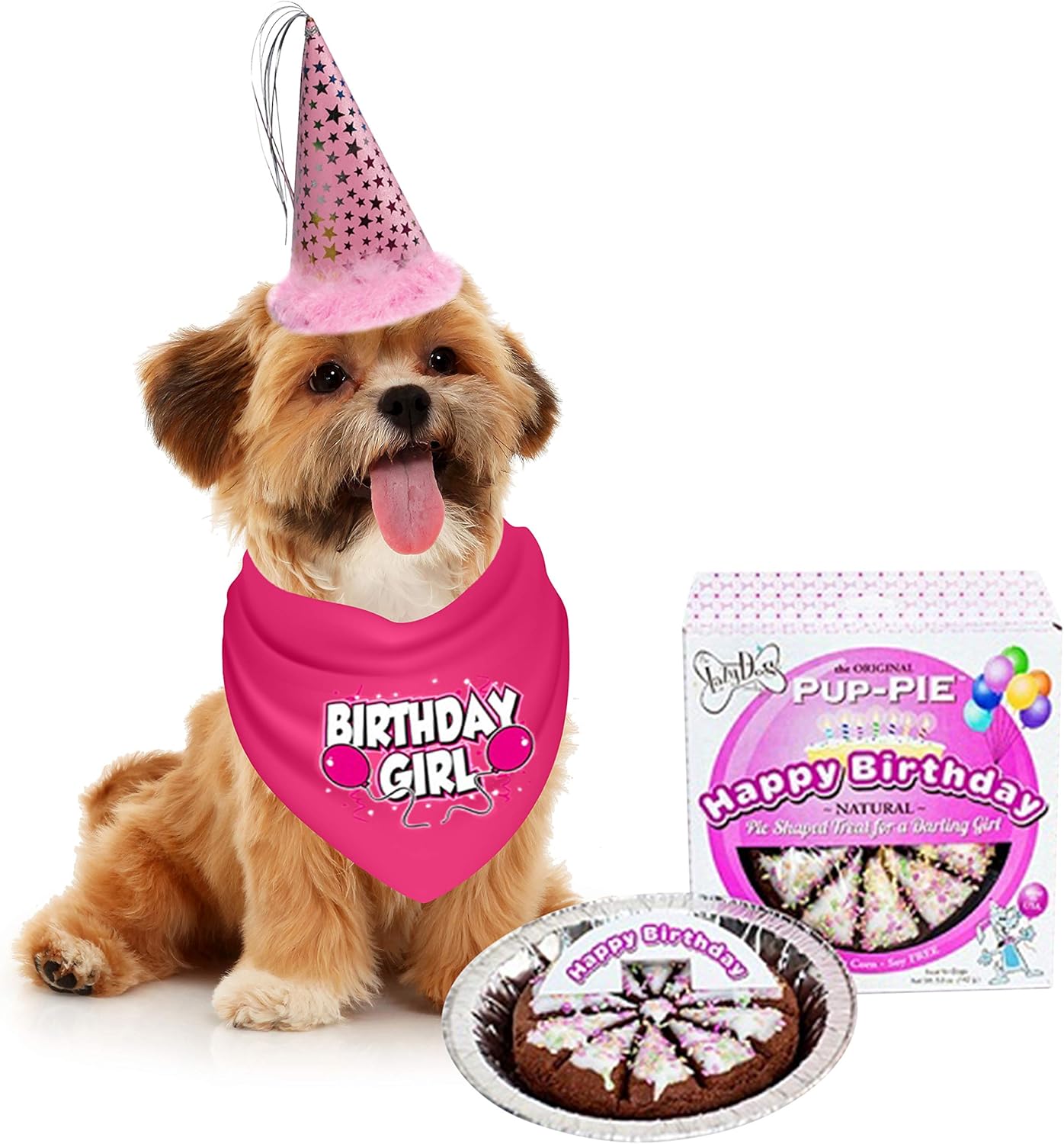 dog birthday pie